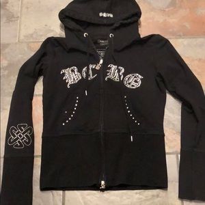 BCBGMaxAzria Hooded Sweat Jacket